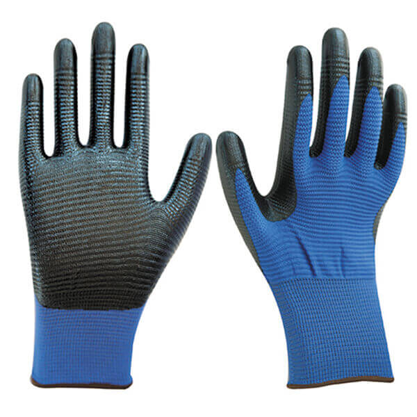 13 Gauge U3 Zebra Polyester Liner Nitrile Coated Gloves ZEBRA-04